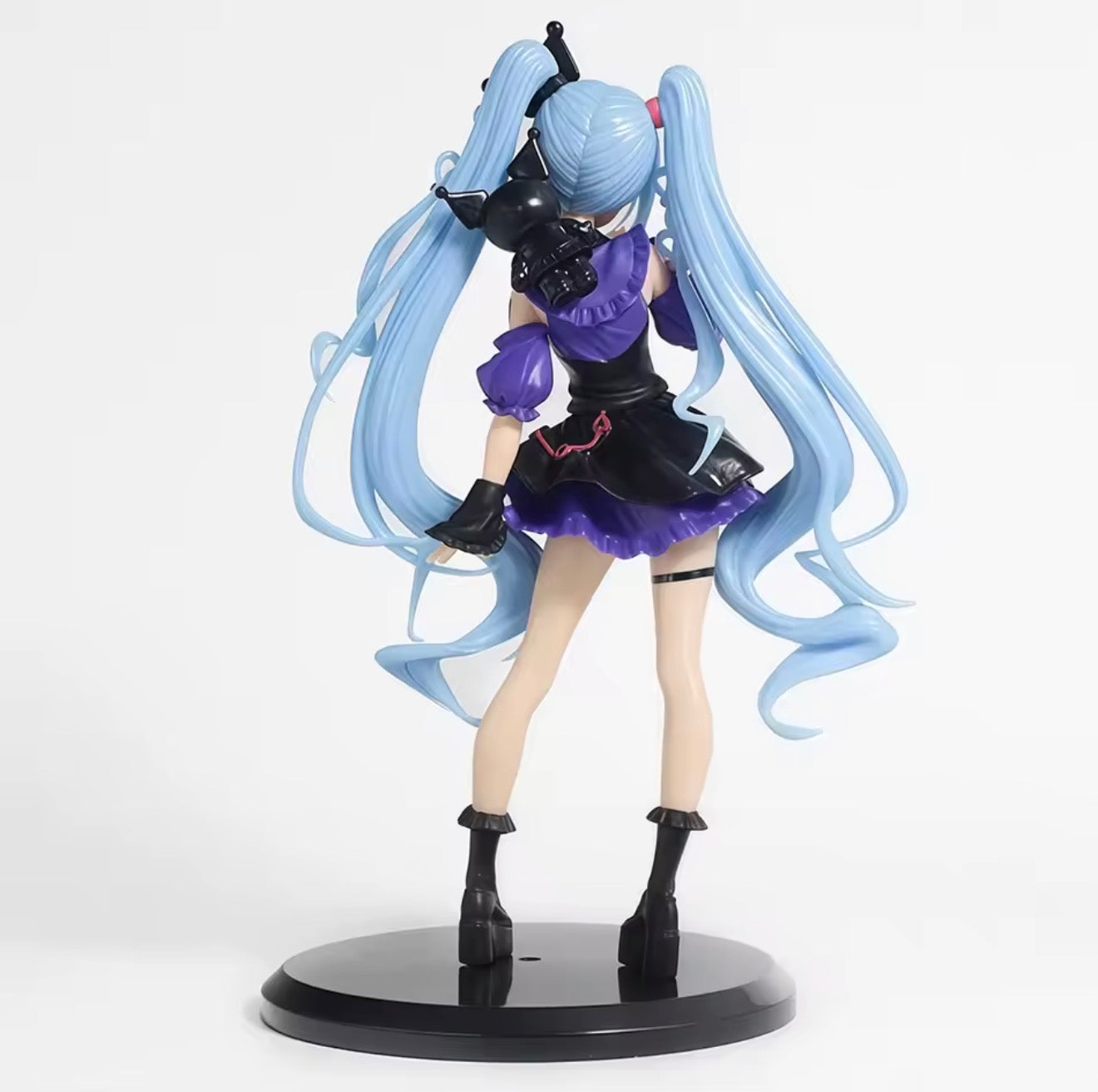 FuRyu Trio-Try-iT Hatsune Miku 19cm Snow Miku x Kuromi Figure Anime Figurine NEW