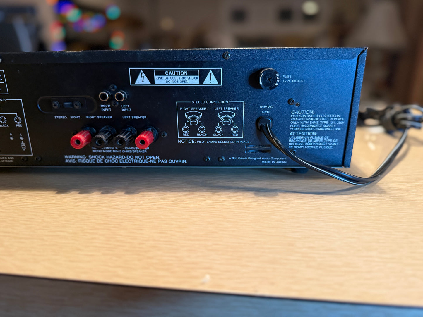 Carver TFM 35x Power Amplifier 250 WPC Stereo Mono Rare FULL Fresh Service! 🔥🎶