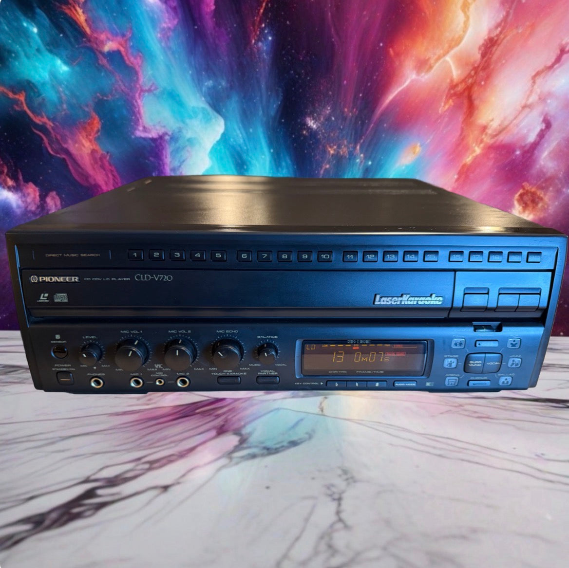 SERVICED🔥 Pioneer CLD-V720 Laser Disc CD CDV  Player With Remote. Works Great
