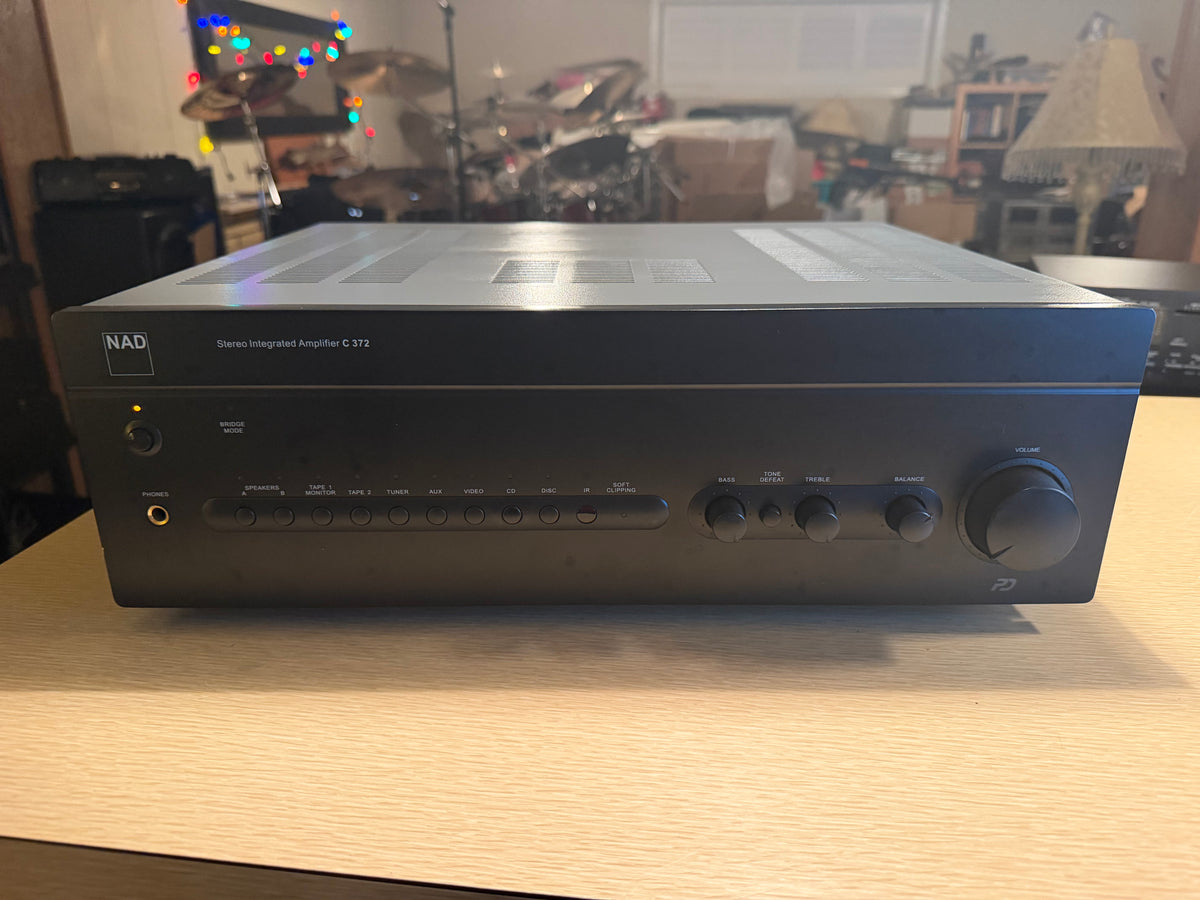 NAD C372 Stereo Integrated Amplifier 150W/Ch Fresh Pro Service Hi-Fi Audiophile