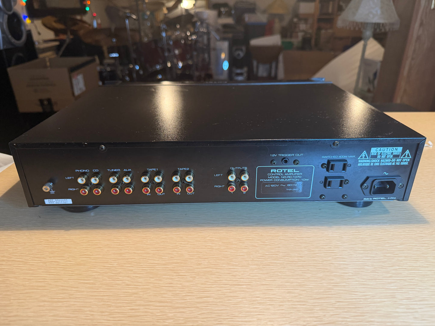Rotel RC-1070 Stereo Preamplifier FULL FRESH SERVICE WITH OEM REMOTE HIGH END🔥
