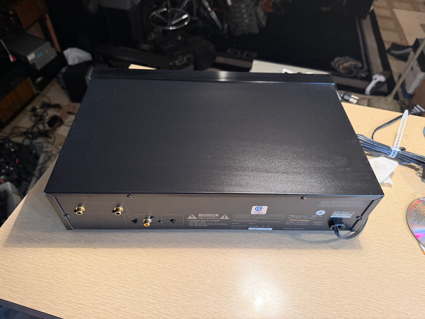 RARE Nakamichi MB-1 Musicbank CD Player Very High Fidelity Tested Sounds Great🎶
