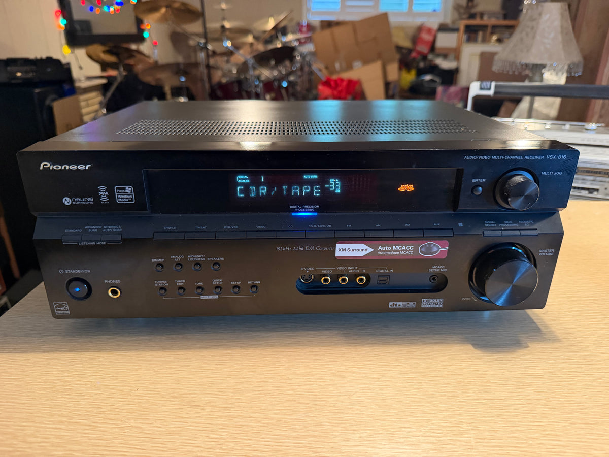 Pioneer VSX-816 AV Surround Receiver Bundle Serviced  110WPC W/ remote Bundle🎶
