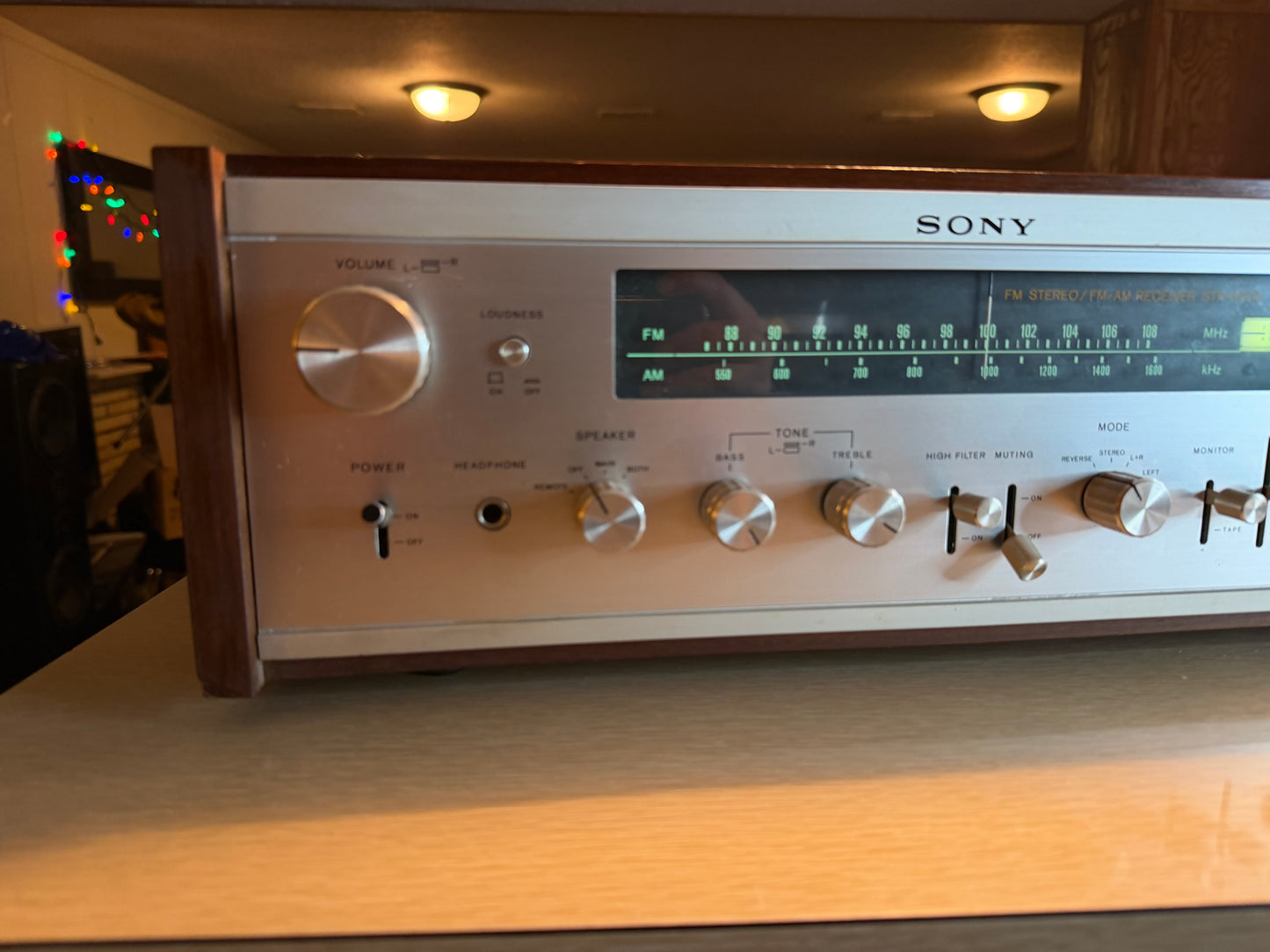 Sony FM Stereo/FM- AM Receiver Model STR-6055, Wood Casing! Tested Beautiful🔥🎶