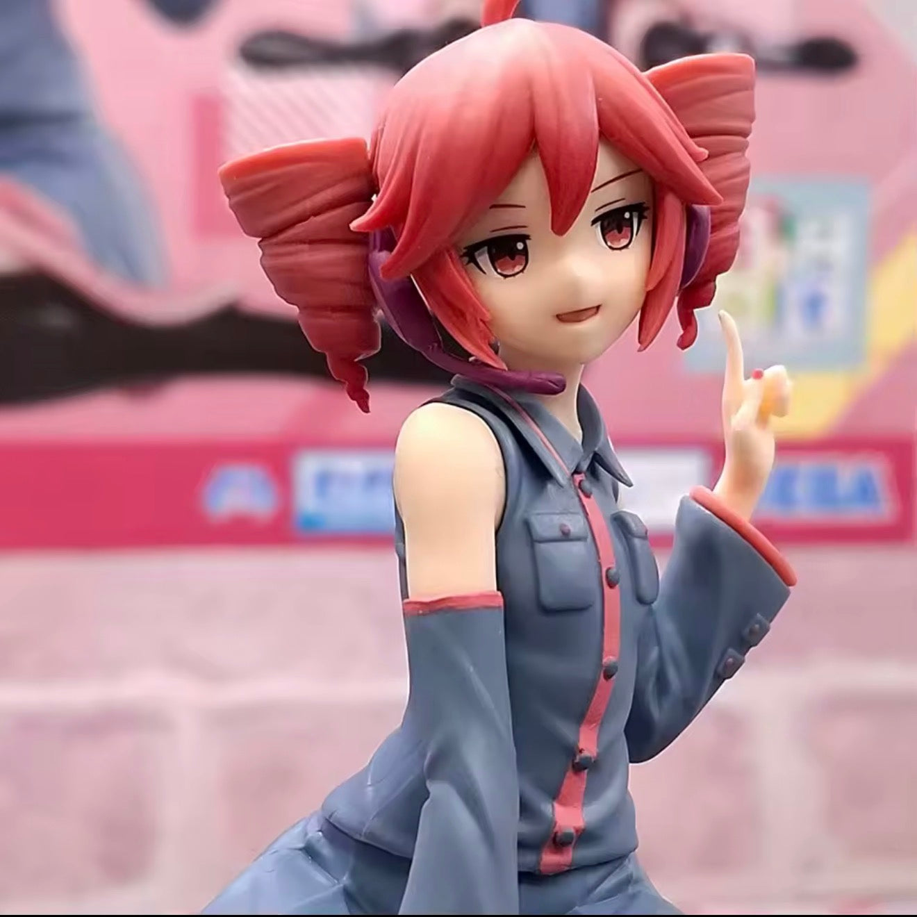 Kasane teto Anime figure Pink dress model action figures toys POP UP PARADE NEW