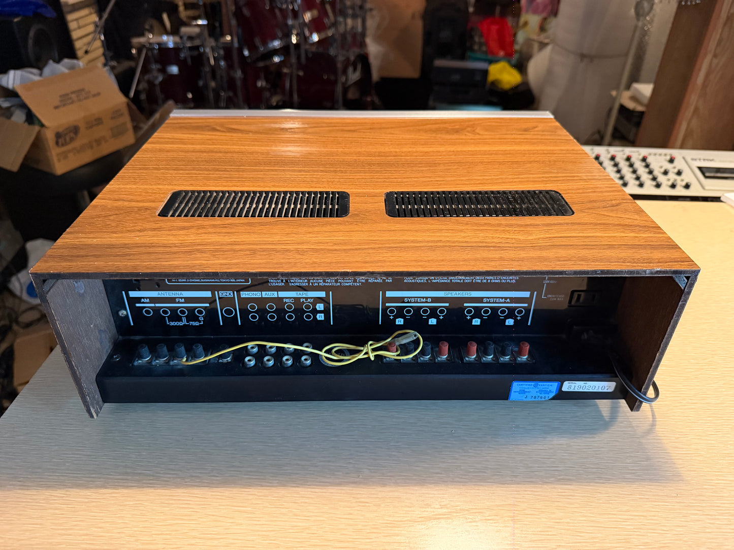 Sansui G-3500 Pure Power Stereo Amplifier Excellent Condition Fresh Pro Service!