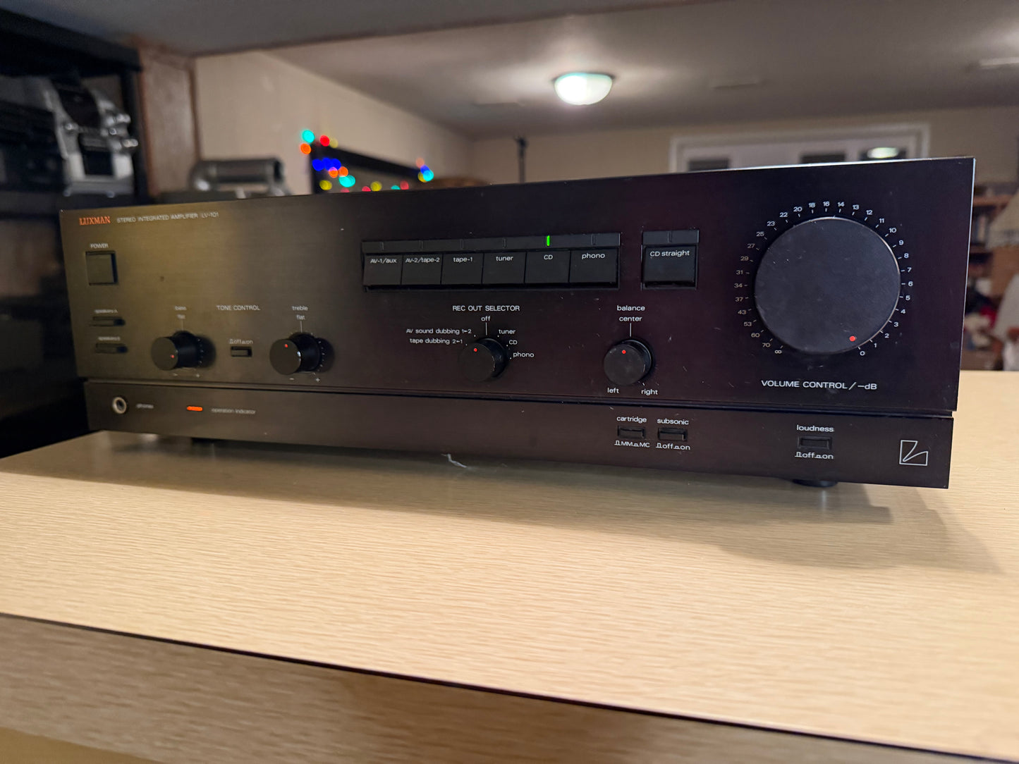 Luxman LV-101 Stereo Integrated Amplifier Freshly Serviced High End Audiophile