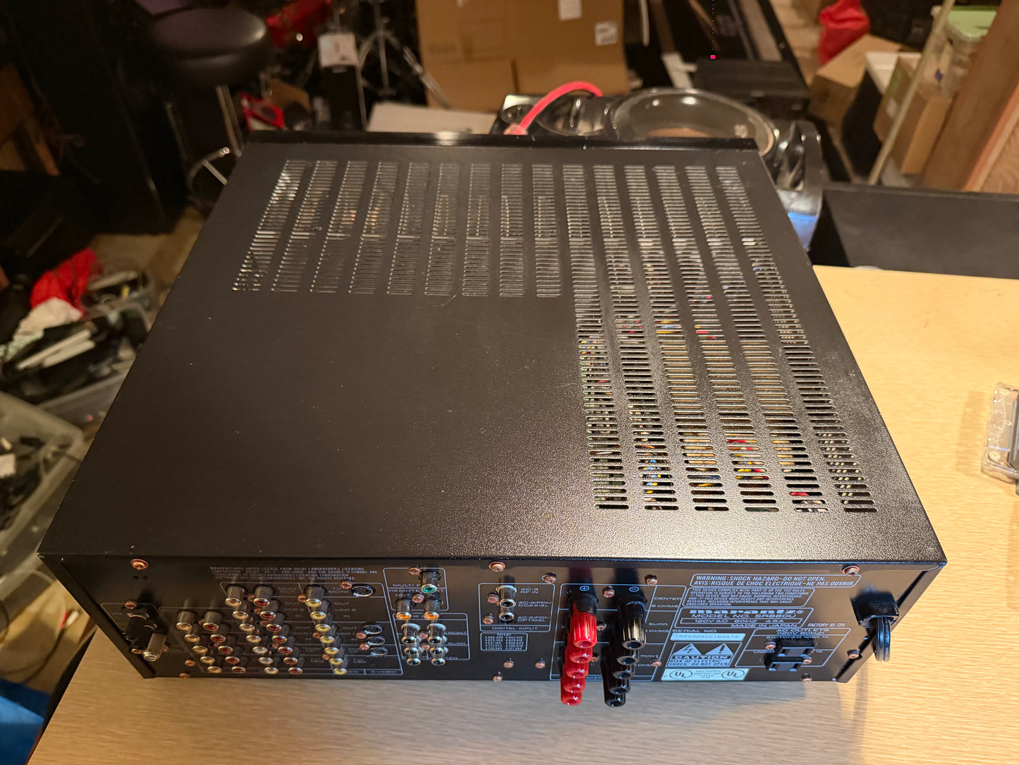 Marantz SR880 Audio / Video Receiver Tested Full Fresh Service Rare 110 WPC TANK