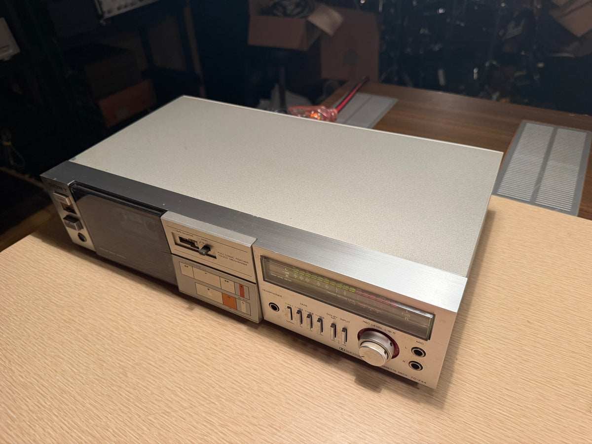 Vintage Sony Stereo Cassette Deck Player TC-FX4 High Fidelity Serviced Beauty🎶