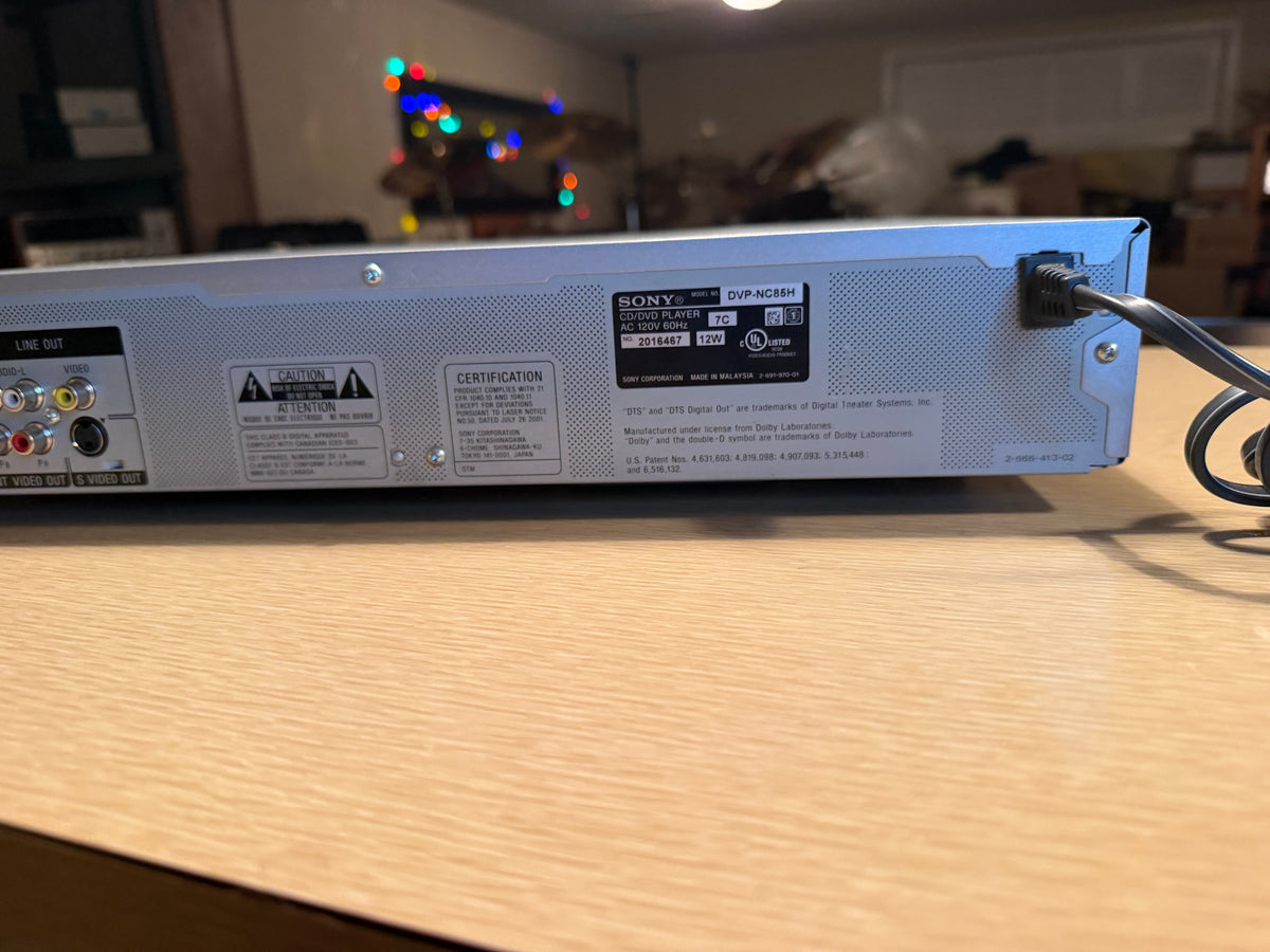 Sony DVP-NC85H HDMI 5-Disc DVD/CD Changer Player w/Remote Serviced Beauty🎶🔥