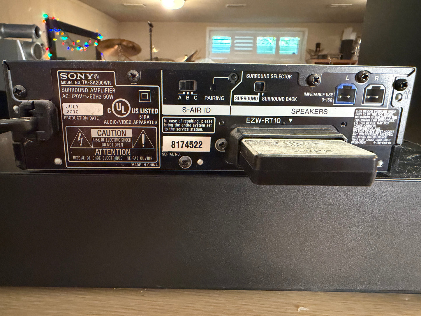 Rare Sony BDV-IZ1000W 3D Blu-Ray/DVD/SACD Home Theatre Tested Complete System🔥