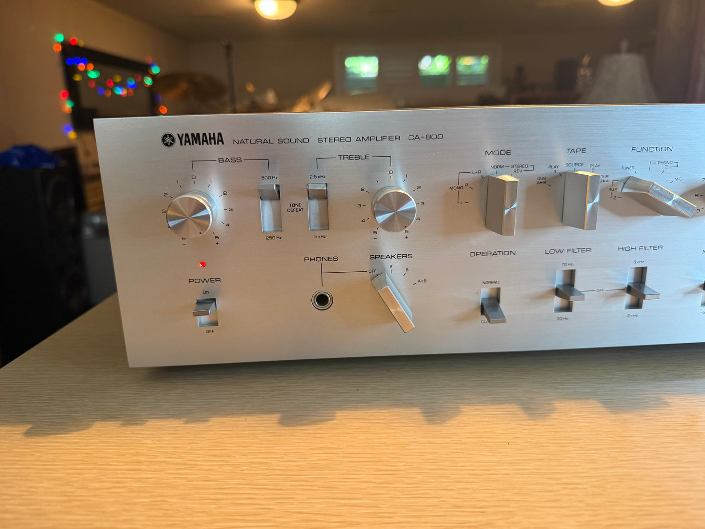 Vintage Mid 1970s Yamaha CA-800 Integrated Stereo Amplifier Pro Service N Mint🔥