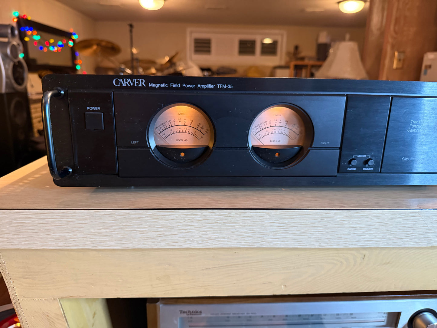 Carver TFM 35x Power Amplifier 250 WPC Stereo Mono Rare FULL Fresh Service! 🔥🎶
