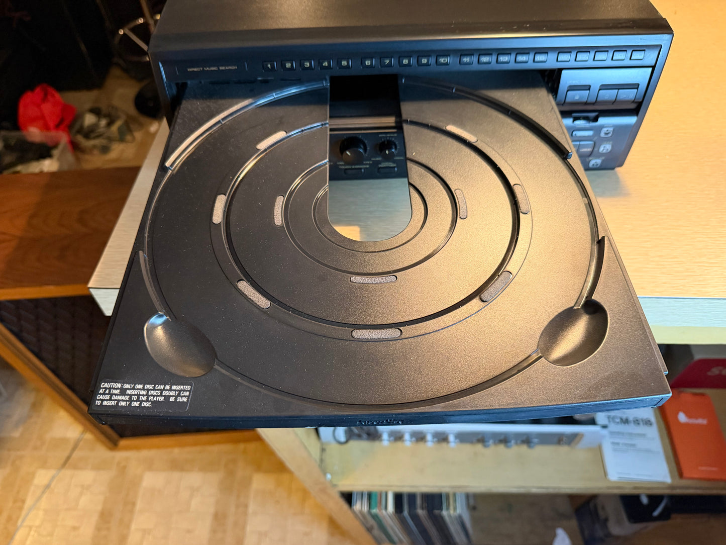 SERVICED🔥 Pioneer CLD-V720 Laser Disc CD CDV  Player With Remote. Works Great