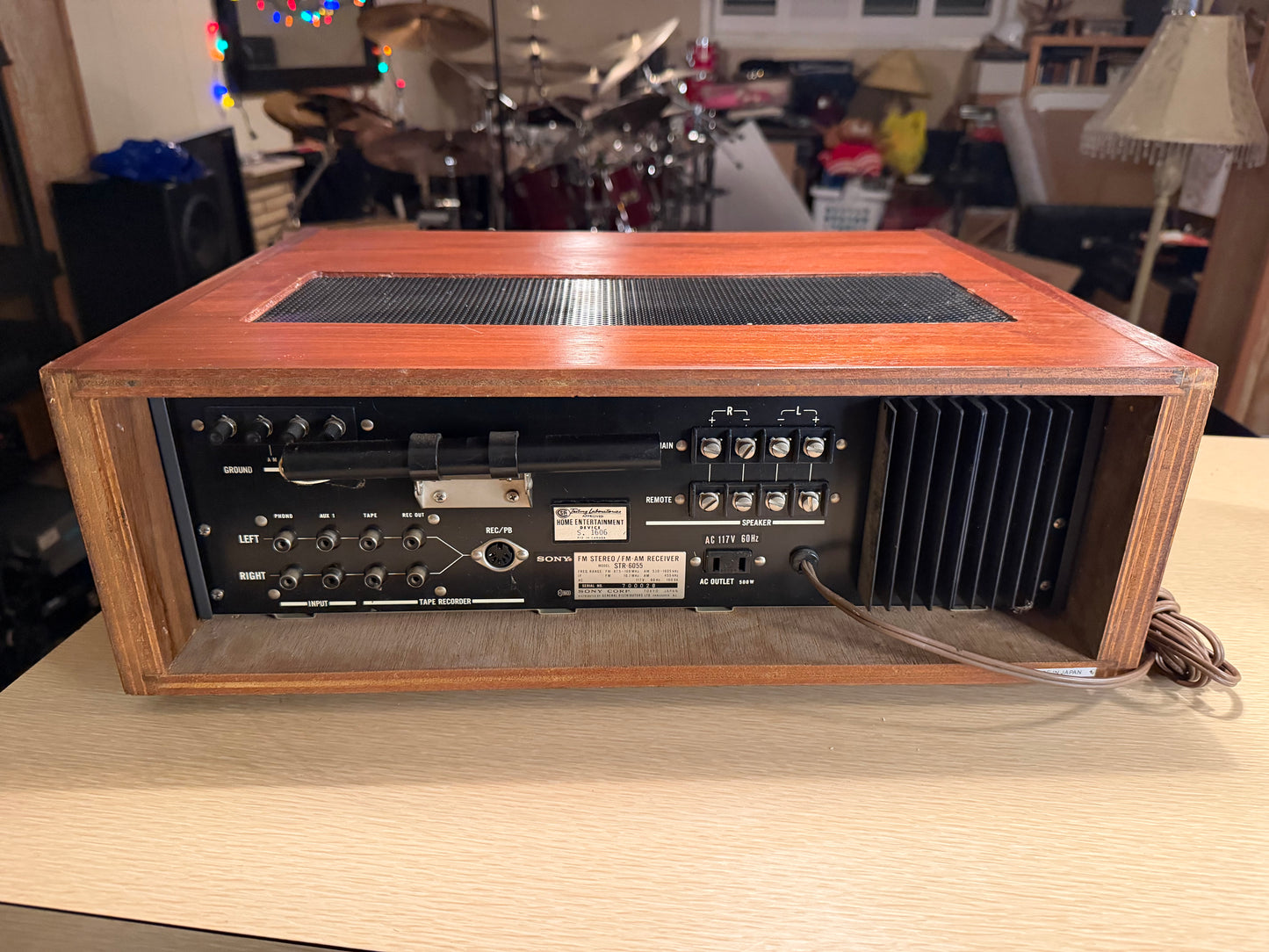 Sony FM Stereo/FM- AM Receiver Model STR-6055, Wood Casing! Tested Beautiful🔥🎶