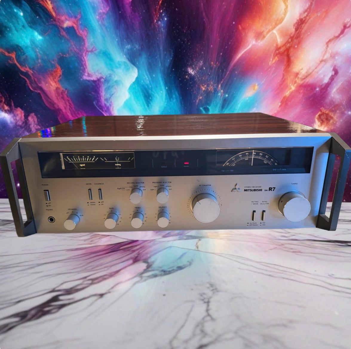 Mitsubishi DA-R7 Stereo receiver High Fidelity Excellent CND Fresh Pro Service🔥