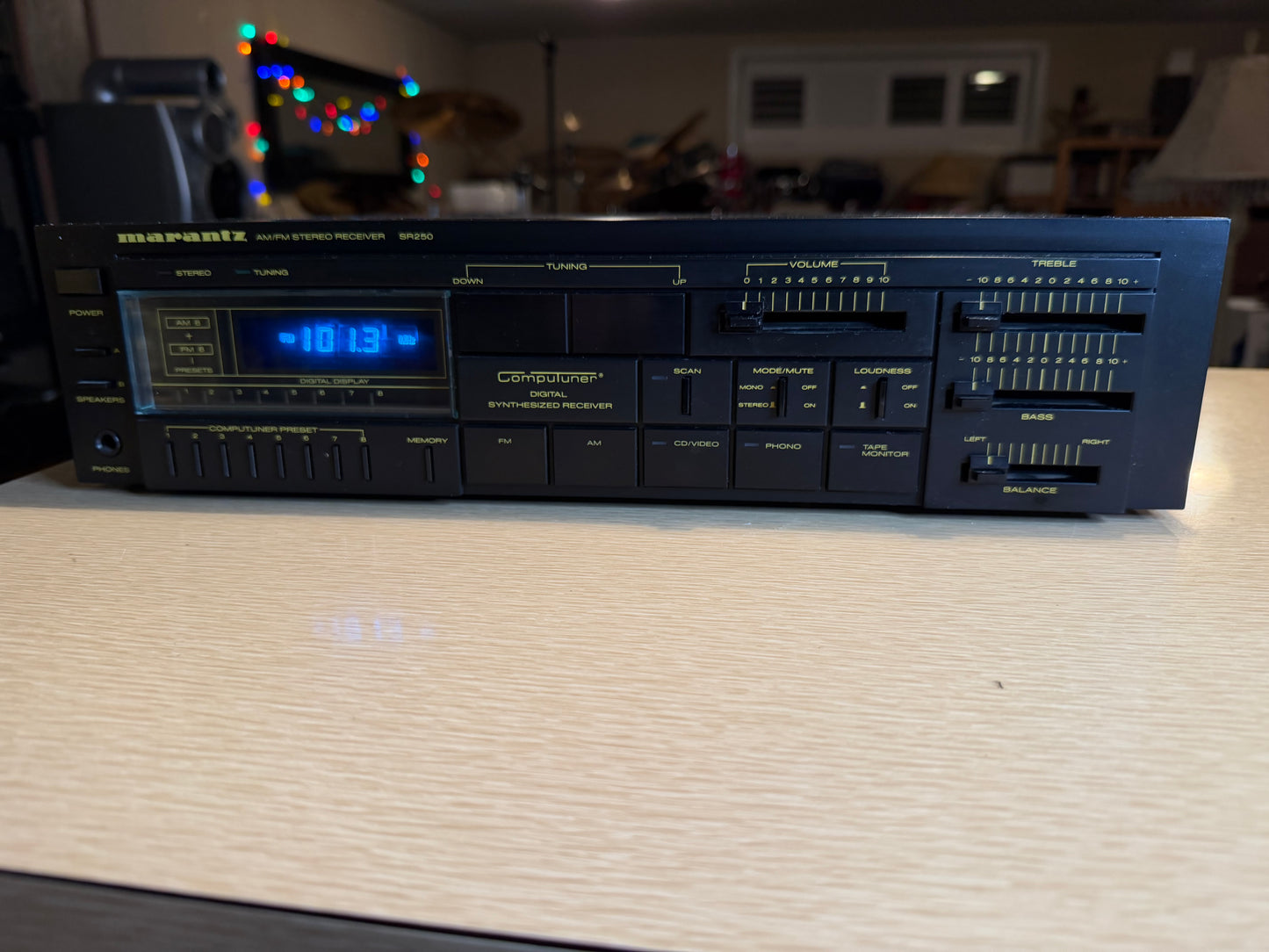 Vintage Marantz SR 250 Receiver HiFi Stereo Audiophile 2 Channel SERVICED RARE🔥