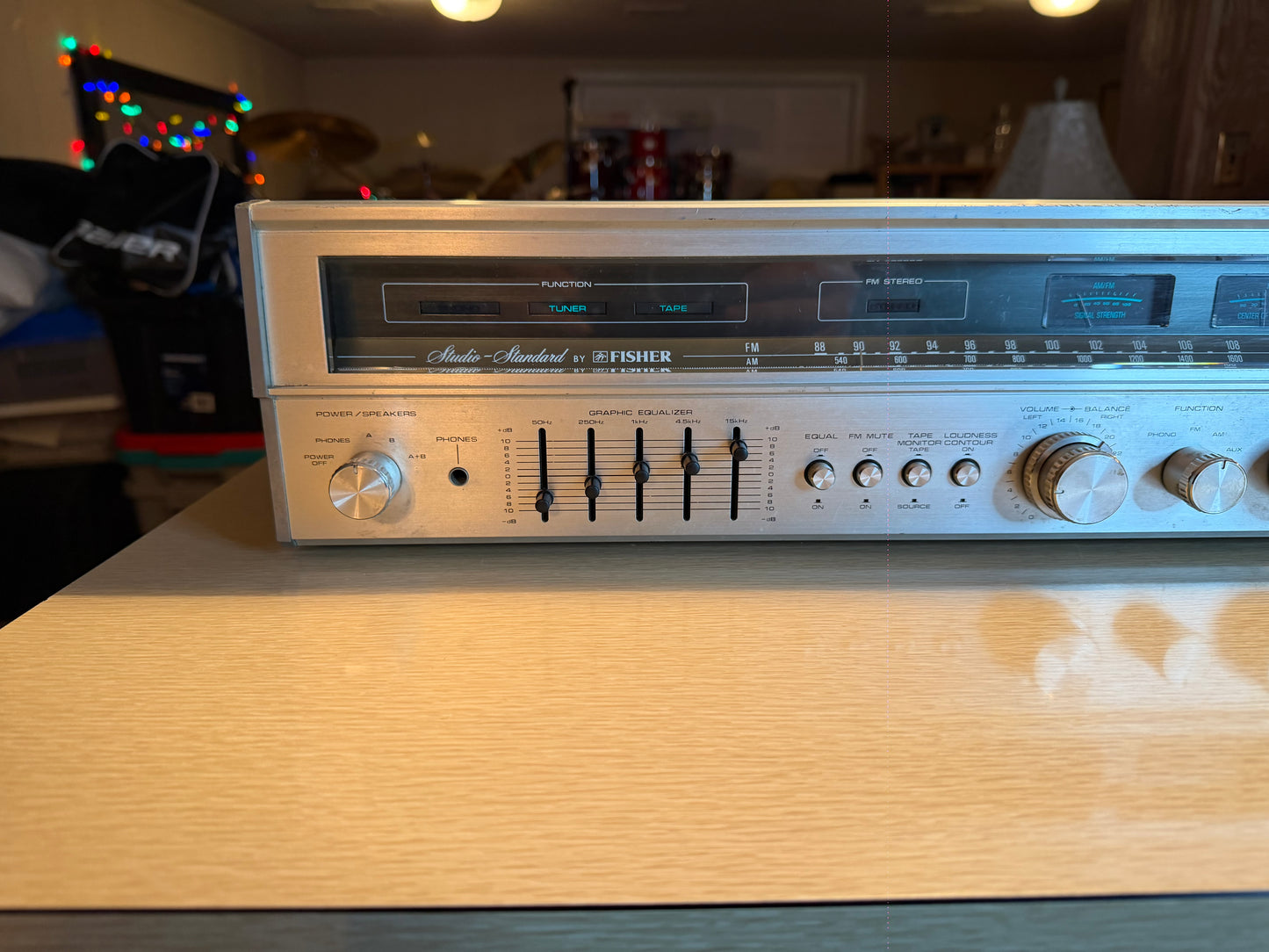 Vintage Fisher Stereo Receiver  RS-2003 Tested & Working FRESH SERVICE BEAUTY🔥