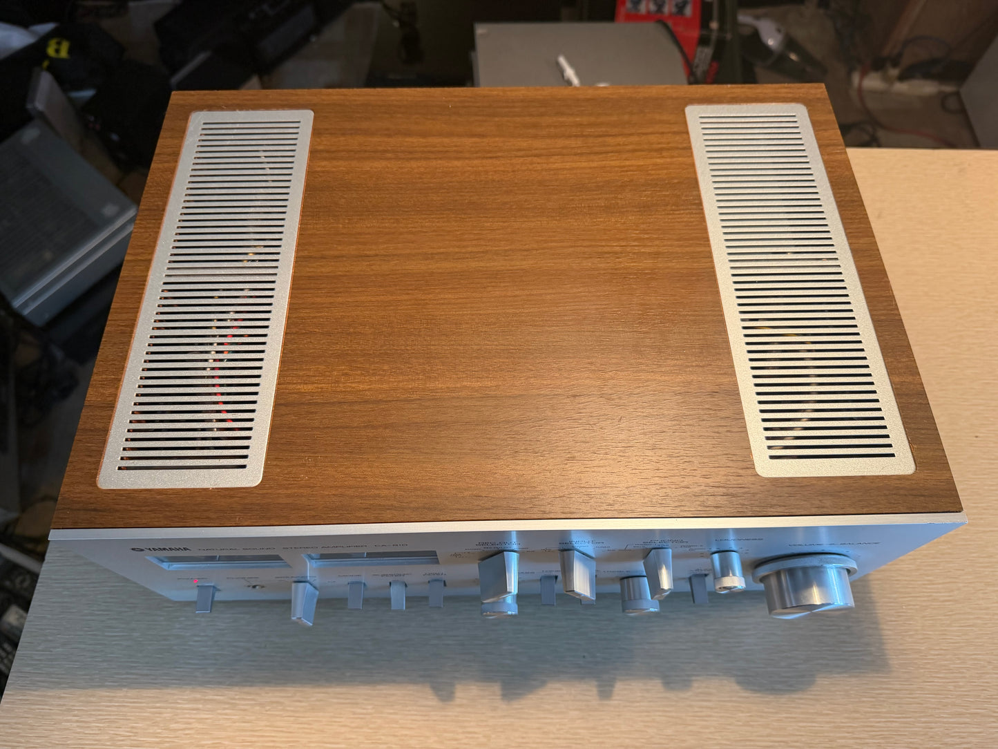 Yamaha CA-810 Natural Sound Integrated Amplifier 65wpc  Fresh Service Near Mint!