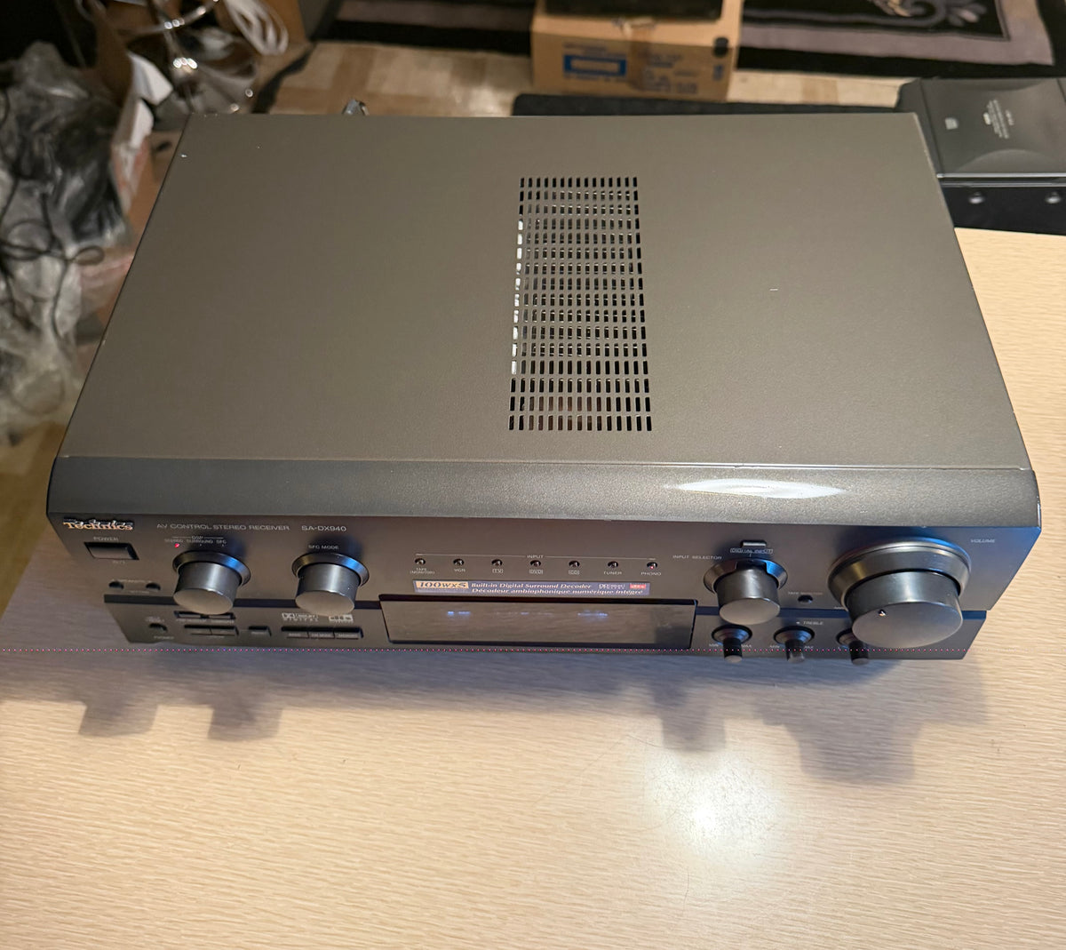 Technics SA-DX940 AV Control Stereo Receiver Vintage 1990's 100WPC Fresh Service