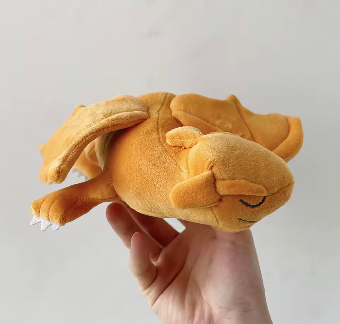 Sleeping Charizard Plush 18cm • Cute Pokémon Soft Toy • Kawaii Dragon Gift🔥