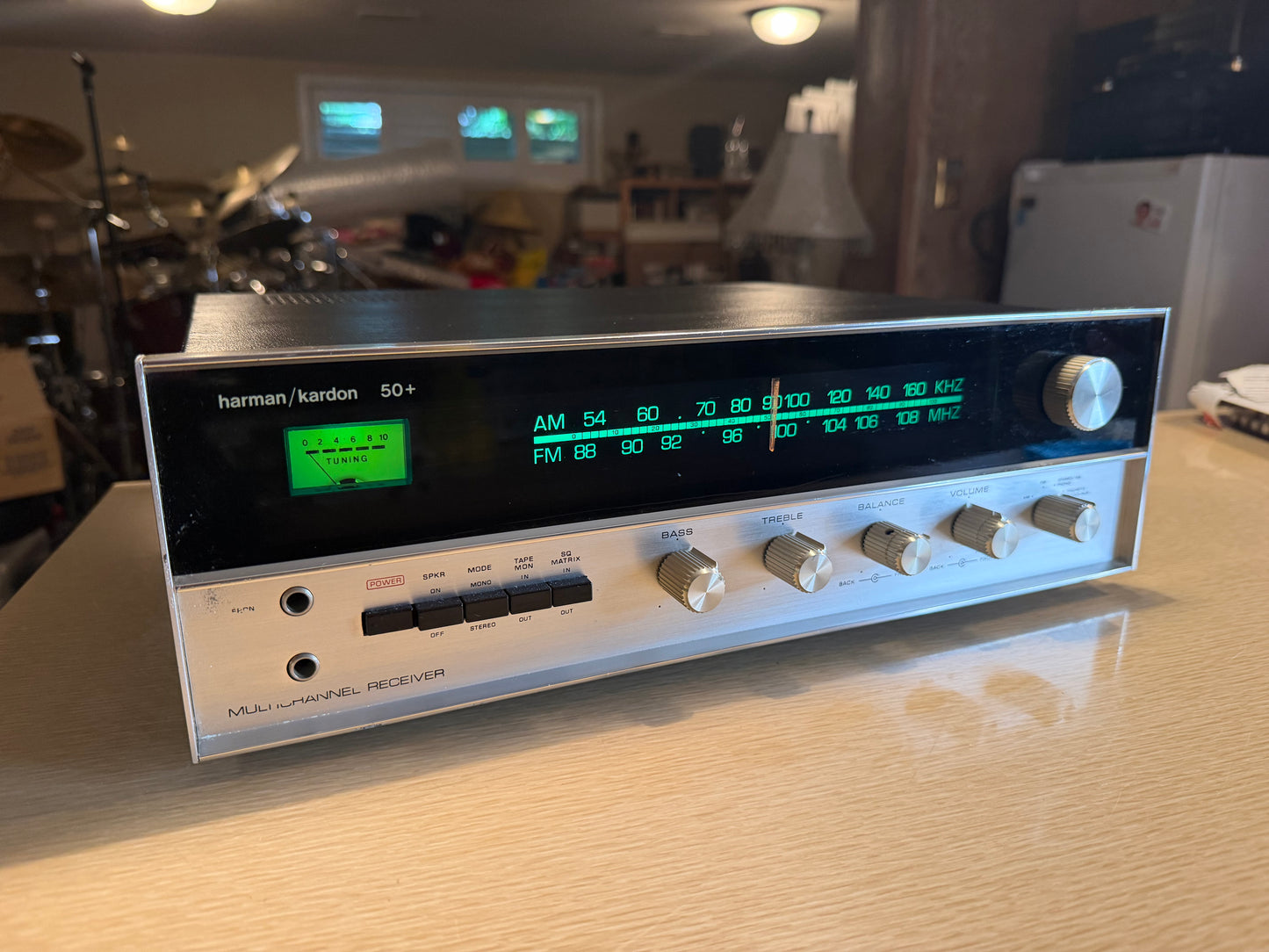 RARE Harman Kardon 50+ Twin Power 2/4 channel Monster Receiver Freshly Serviced!