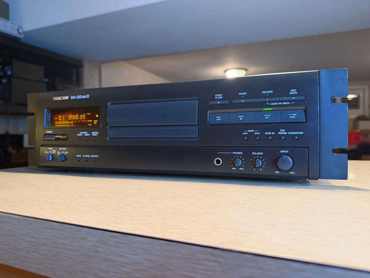 TASCAM DA-20 MKII Professional DAT Recorder | Full Fresh Service Rare Beauty🔥🎶