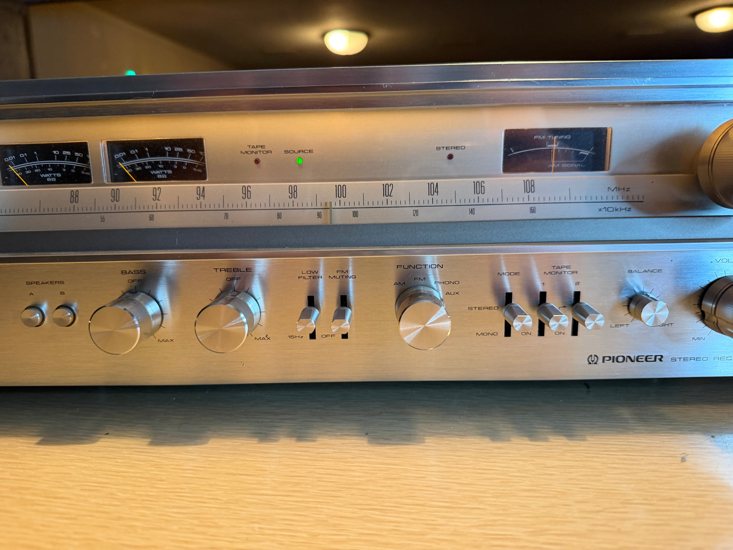 Vintage Pioneer SX-780 Stereo Receiver 45 Watts Per Channel High Output Serviced (Copy)
