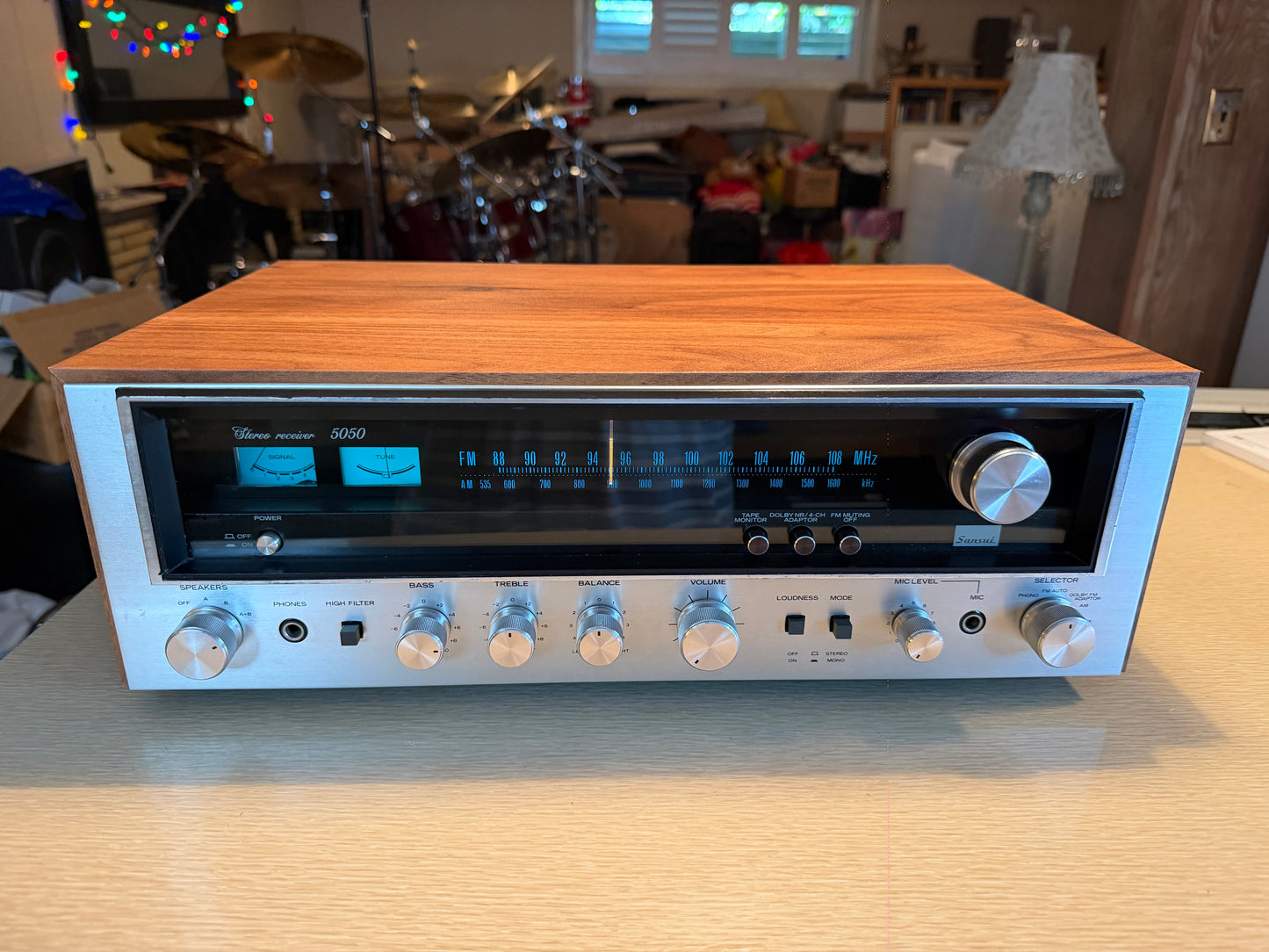 Sansui 5050 AM/FM Stereo Receiver 33 WPC N Mint Refinished + Pro Servicing🎶🔥