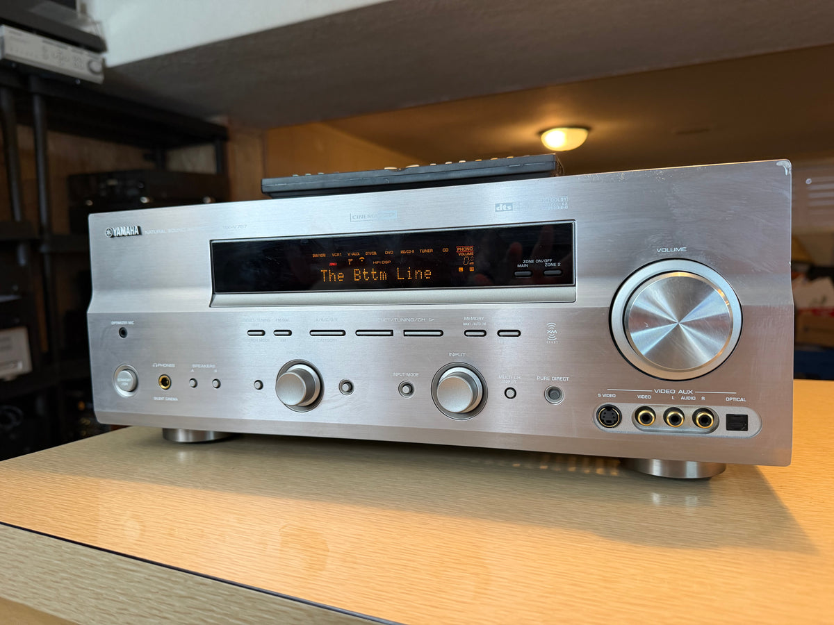 Yamaha RX-V757 A/V Receiver Stereo 5.1 Channels Bundle w/Remote Serviced Beauty