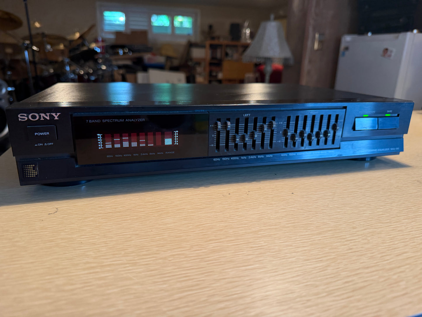 Sony SEQ-310 14-Band Graphic Equalizer  '80s Audio -FRESHLY SERVICED V RARE🎶🔥