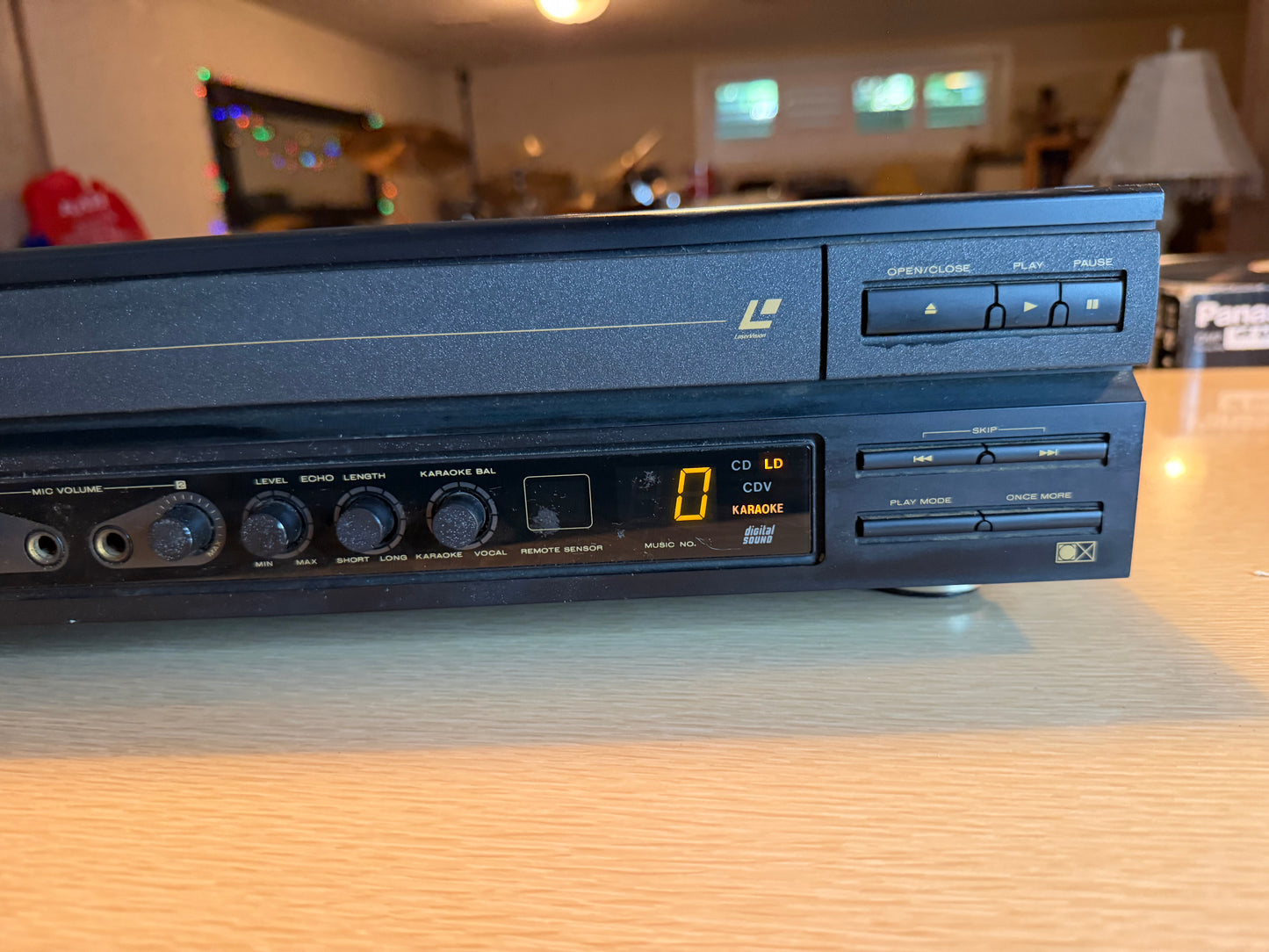 Marantz CDV300K Laserdisc Player Extraordinarily Rare Pro Service New Remote🔥