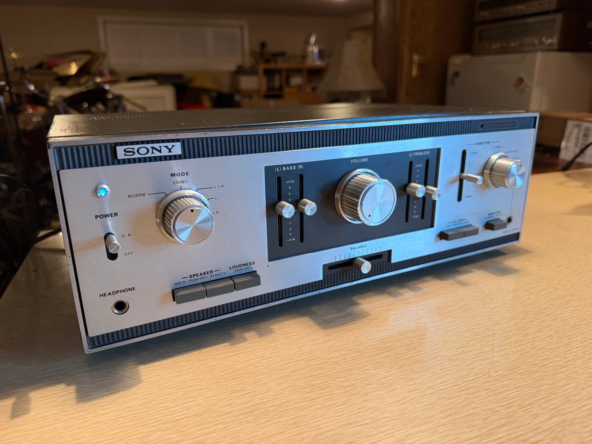 Sony TA-1144 - Early 70s Integrated Amplifier Full FRESH Servicing High Fidelity