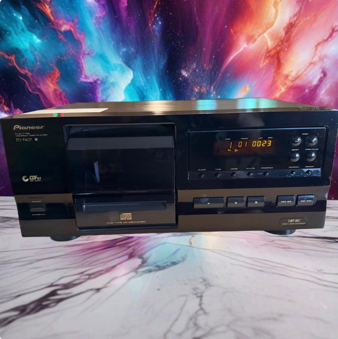 Pioneer PD-F407 25-Disc CD File Changer Player Serviced Tested works Smooth🔥🎶