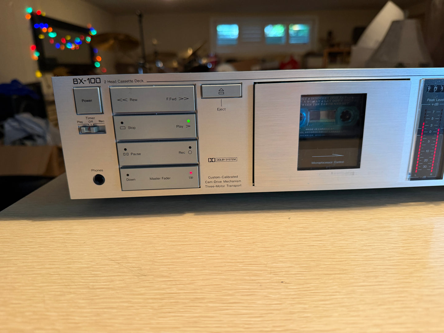 Nakamichi BX-100 Cassette Deck...GEAR Drive!...OEM Box...Pro Serviced! Beauty✅