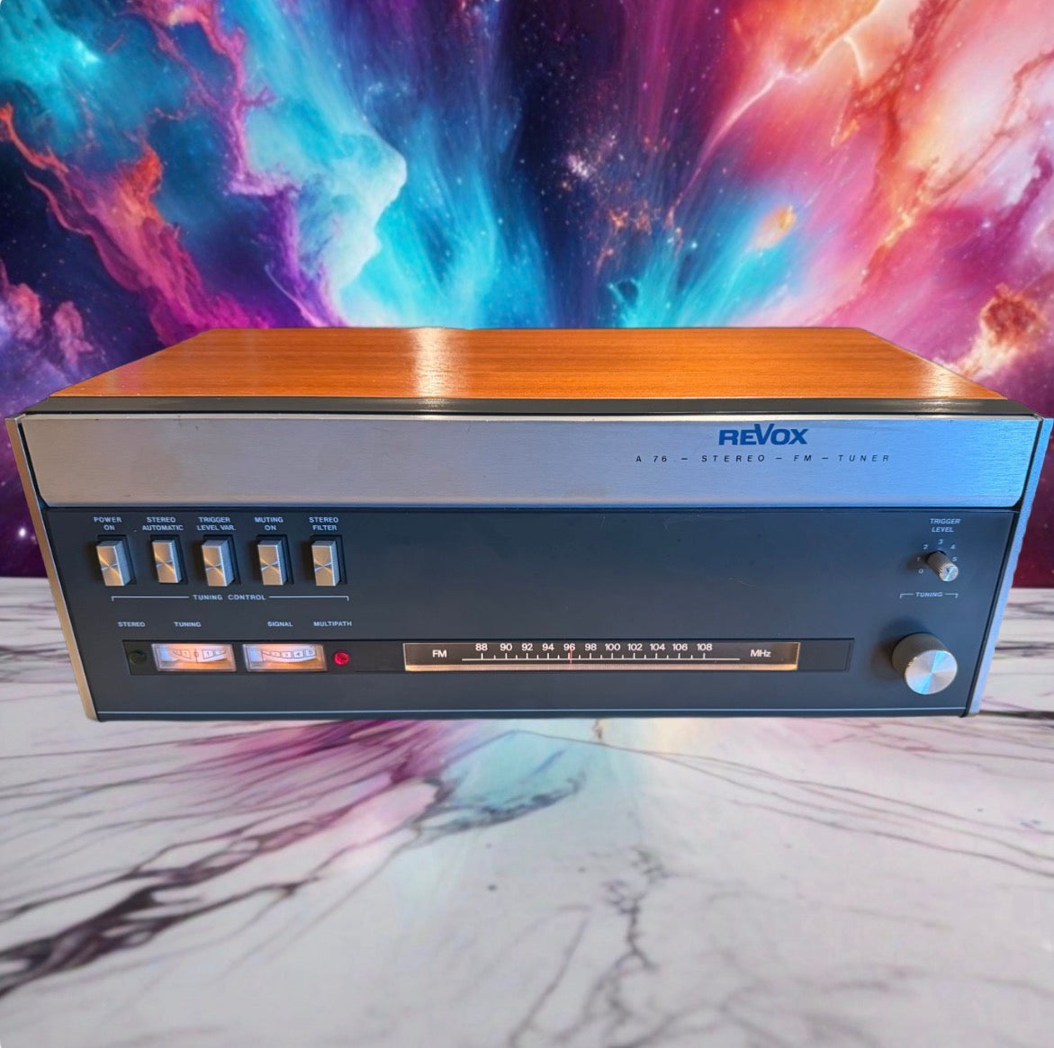 Revox A 76 Radio Studer - Revox tuner build 1968 Made In Switzerland Serviced🎶