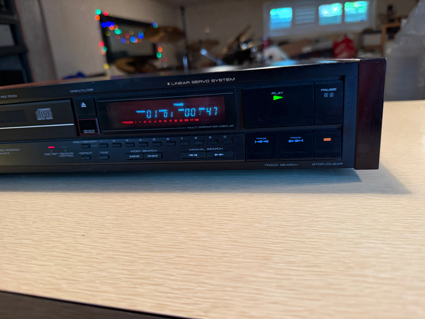 PIONEER PD-7010 COMPACT DISC CD PLAYER  Analog Sound Near Mint Serviced V Rare🔥