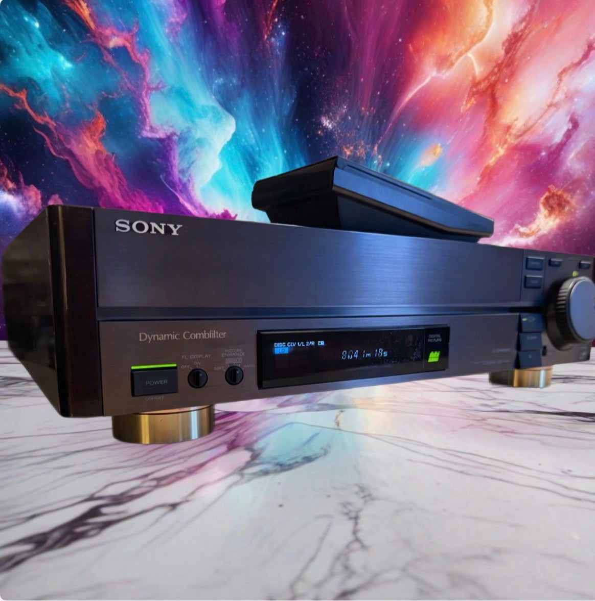 Vintage Sony LDP-900 LaserDisc Player | High-End G-Chassis Japanese Pro Serviced