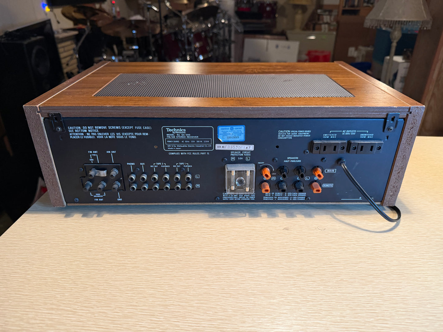 Technics SA-500 Stereo Receiver FULL FRESH SERVICE REFINISHED BEAUTIFUL GEM💎