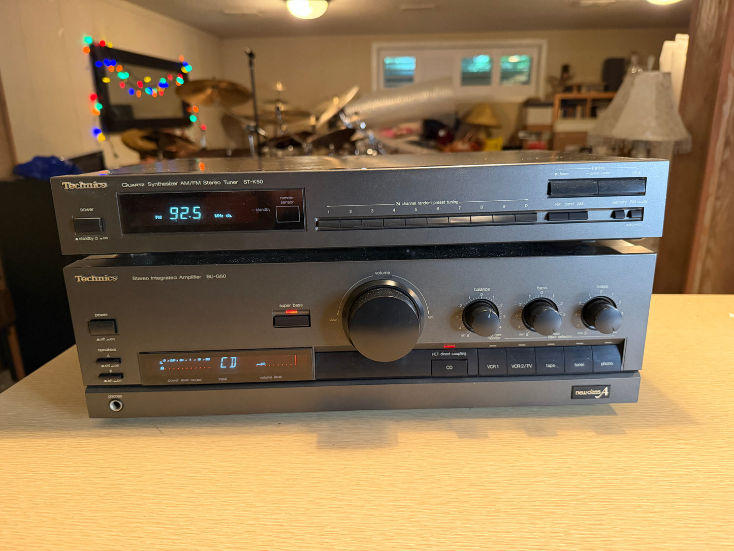 Technics SU-G50 Stereo Integrated Amplifier (Made In Japan) FRESH Servicing🎶🔥