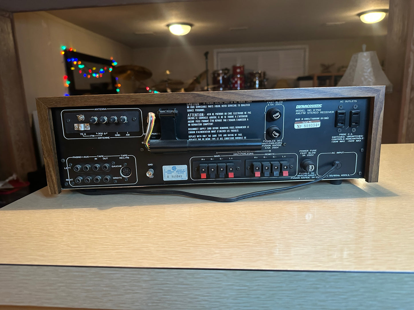 Vintage Dynacoustics Solid State Receiver Vu Meters Extremely Rare Serviced🔥🎶