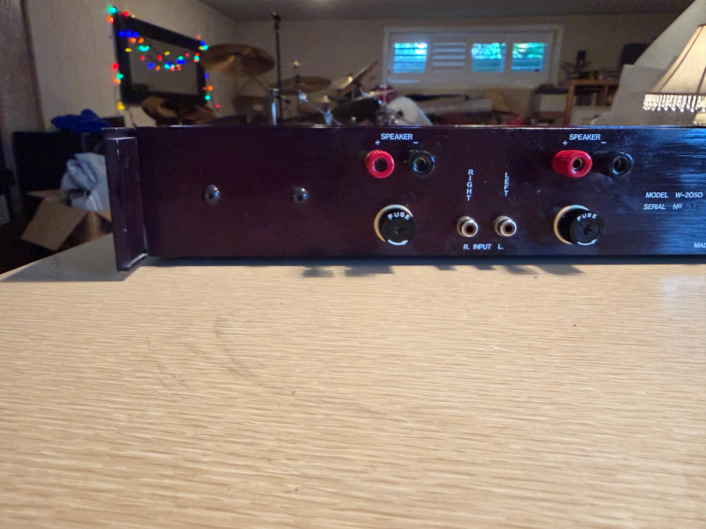 Vintage Sima W-2050 Stereo Power Amplifier Canadian Audiophile Simaudio 45WPC🎶