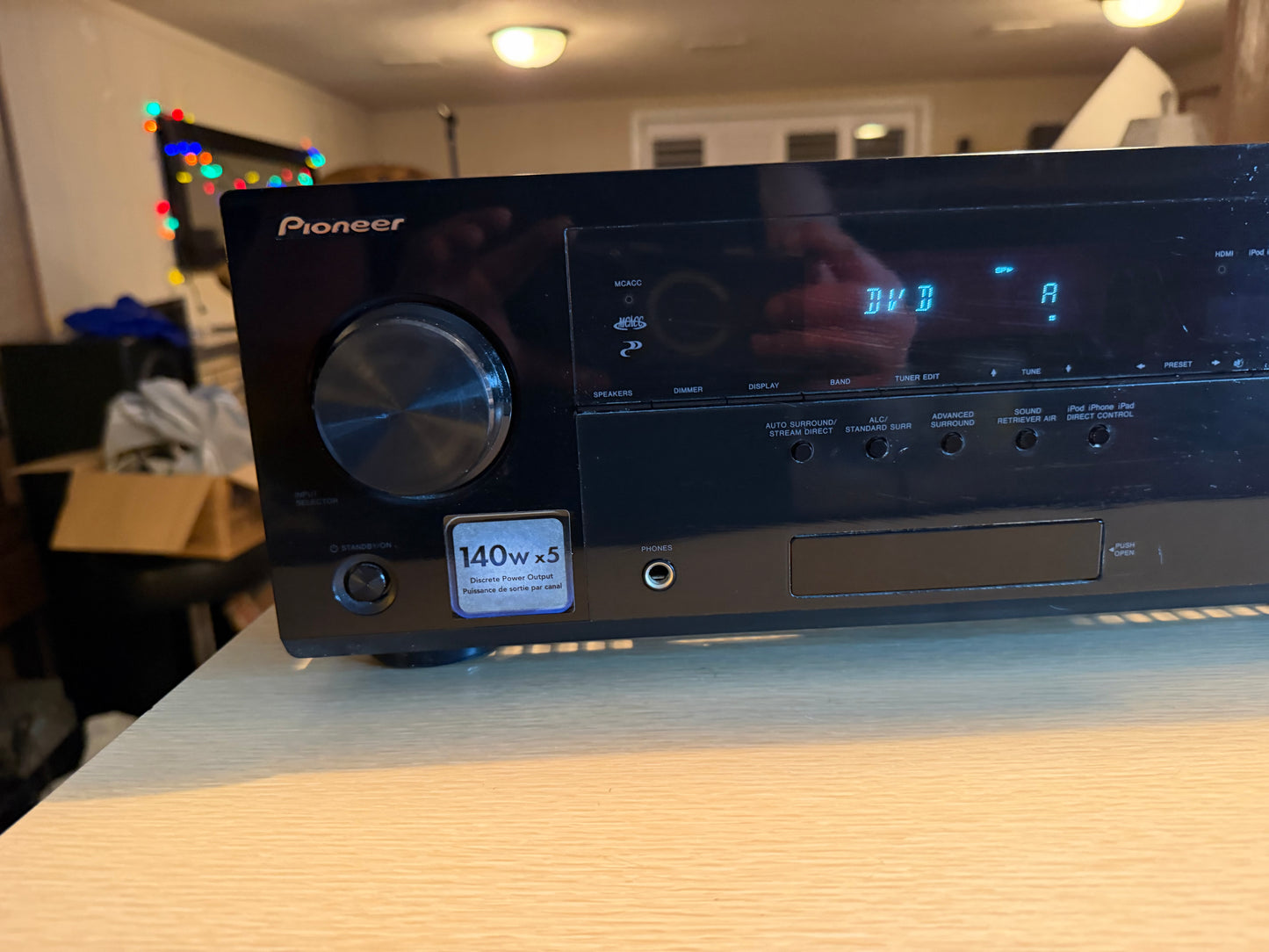 Pioneer VSX-822 -5.1 Ch Network HDMI Home Theater Surround Sound Receiver Stereo
