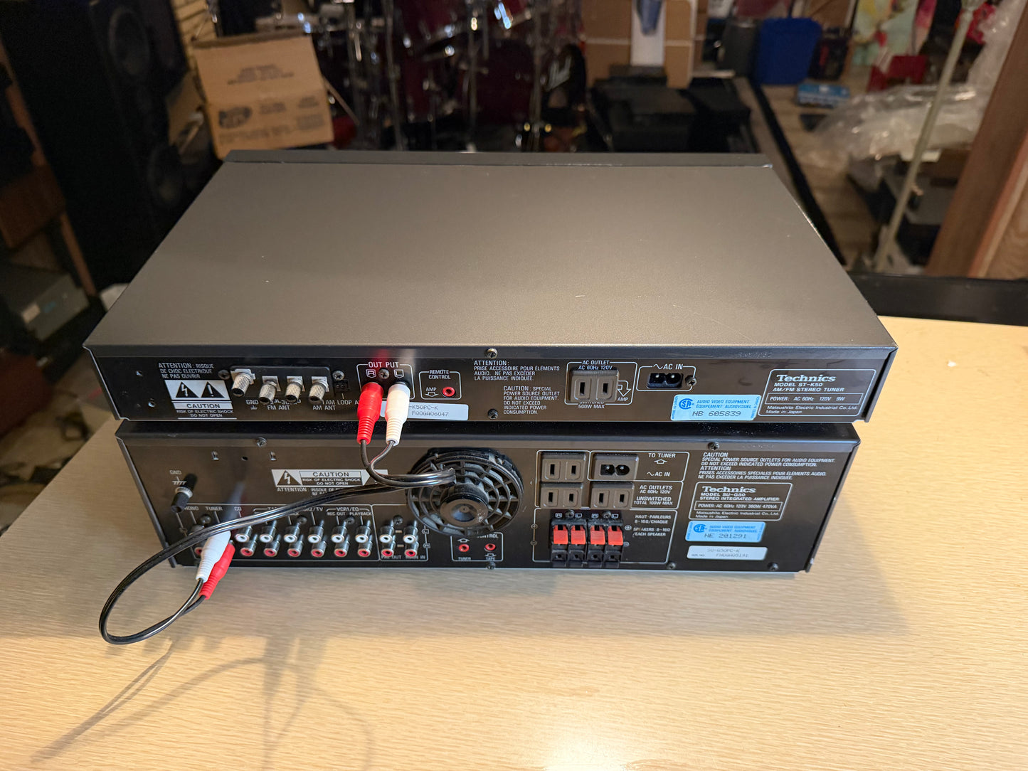 Technics SU-G50 Stereo Integrated Amplifier (Made In Japan) FRESH Servicing🎶🔥