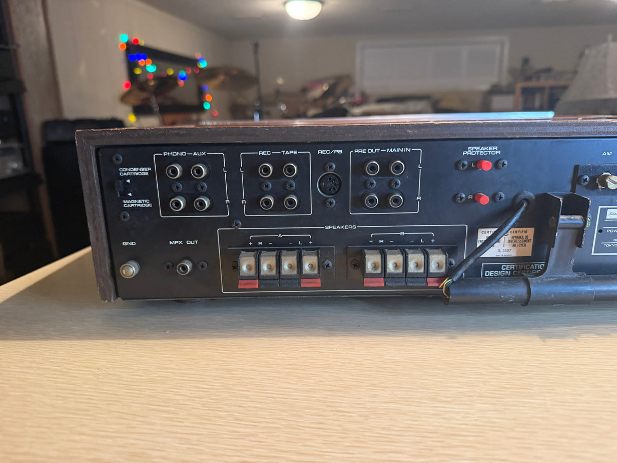 Vintage Toshiba SA-500 2-Channel Stereo Receiver Fully Tested Works Great Rare🔥