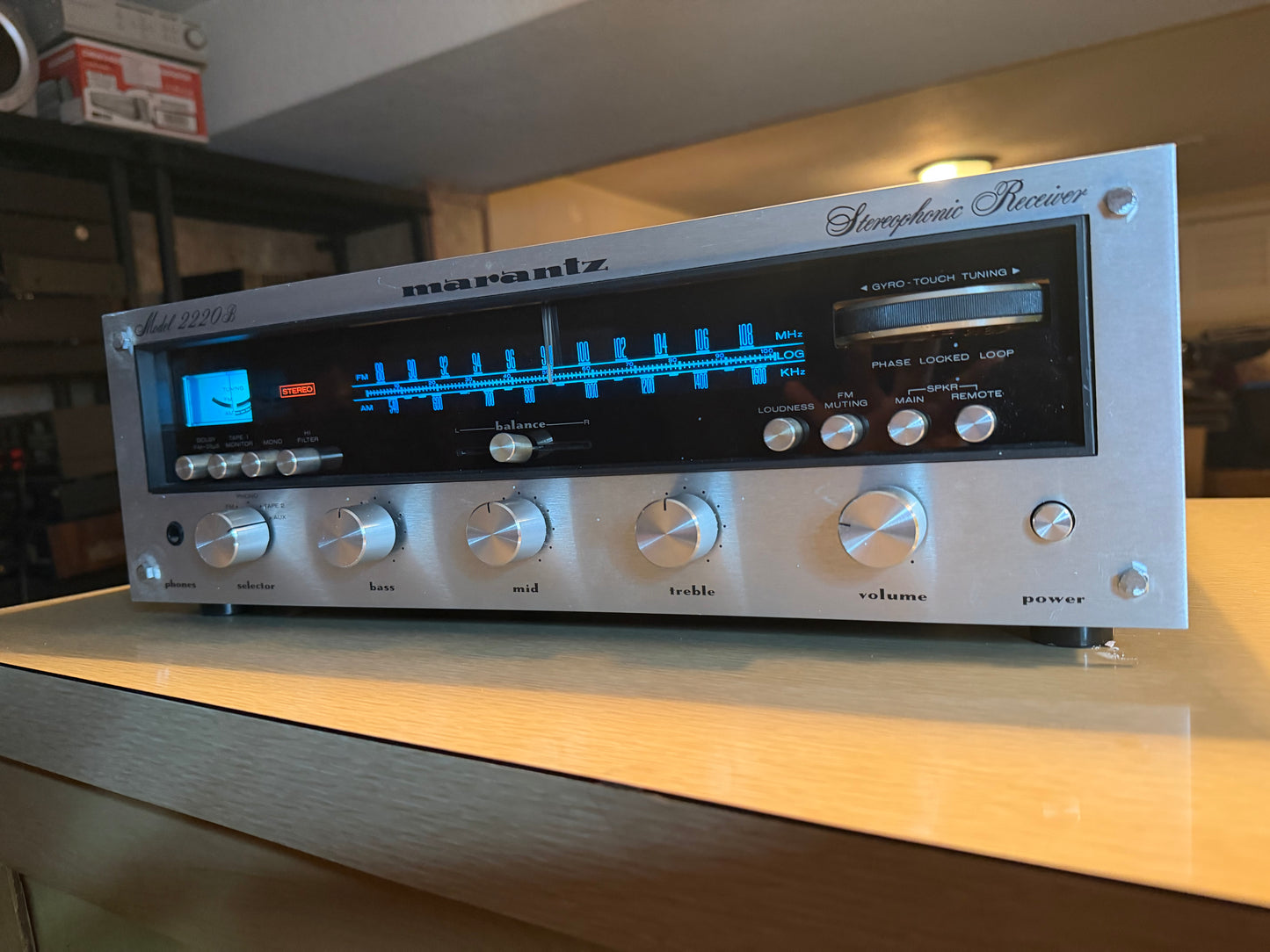 Marantz 2220B Stereophonic Receiver FRESH Bulbs +Full Servicing Excellent CND🔥