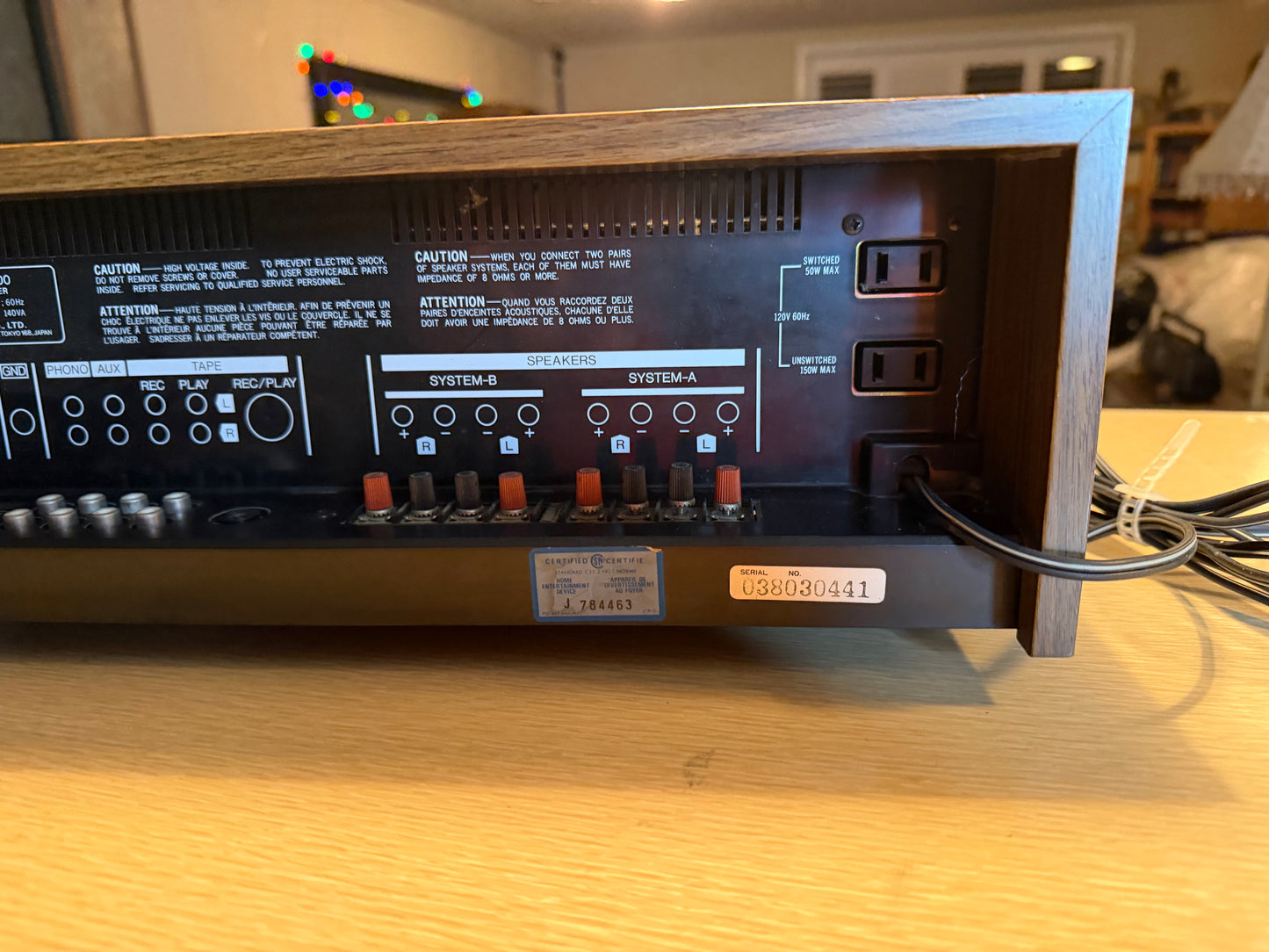 Sansui G-3000 Am/Fm Stereo Receiver Amplifier Full Fresh Service Near Mint Beaut
