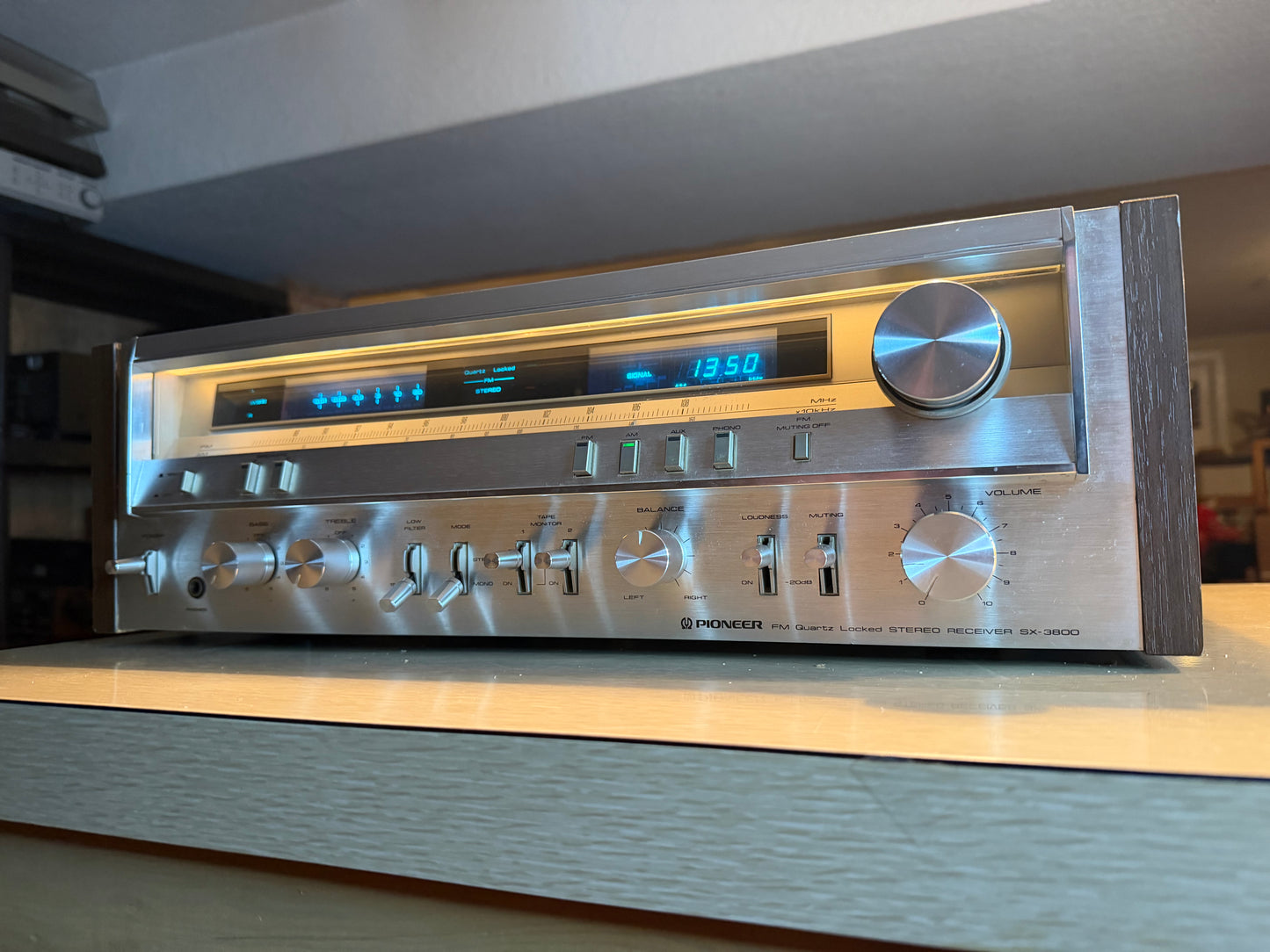Vintage Pioneer SX-3800 Receiver Amplifier Beautiful Shape Full FRESH Servicing!
