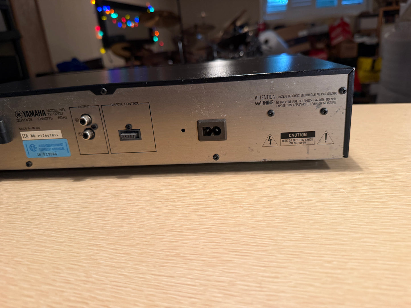 Yamaha TX-900U High Model AM/FM Stereo Tuner Tested Great Working