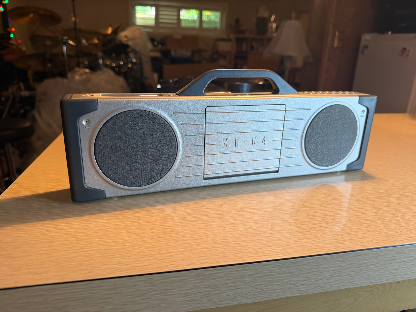 Sanyo MD-U4 MiniDisc Player AM/FM Radio Fully Working Vintage MD System Tested
